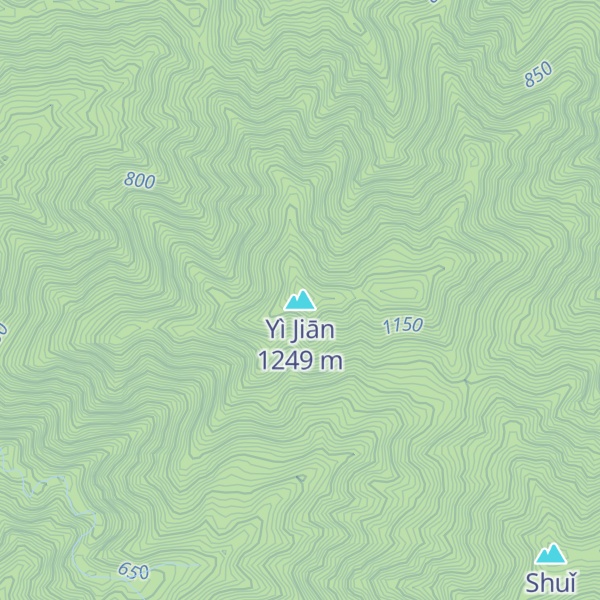 Map of Yì Jiān