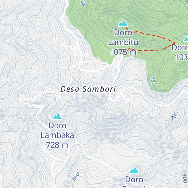 Map of Doro Tuki