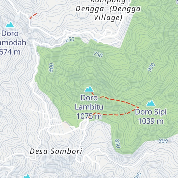 Map of Doro Lambitu