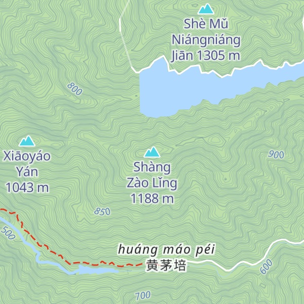 Map of Shàng Zào Lǐng