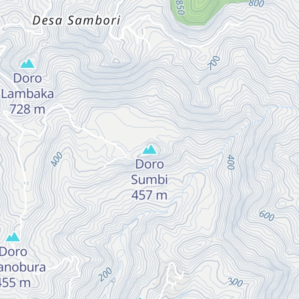 Map of Doro Sumbi