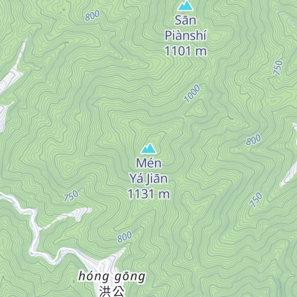 Map of Mén Yá Jiān