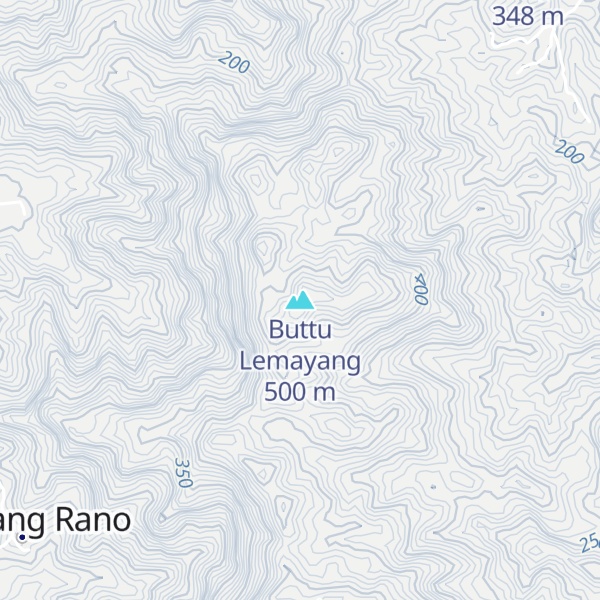 Map of Buttu Lemayang