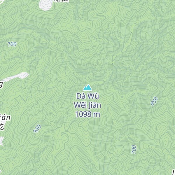 Map of Dà Wù Wěi Jiān