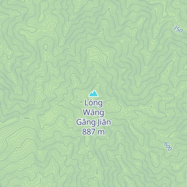 Map of Lóng Wáng Gǎng Jiān
