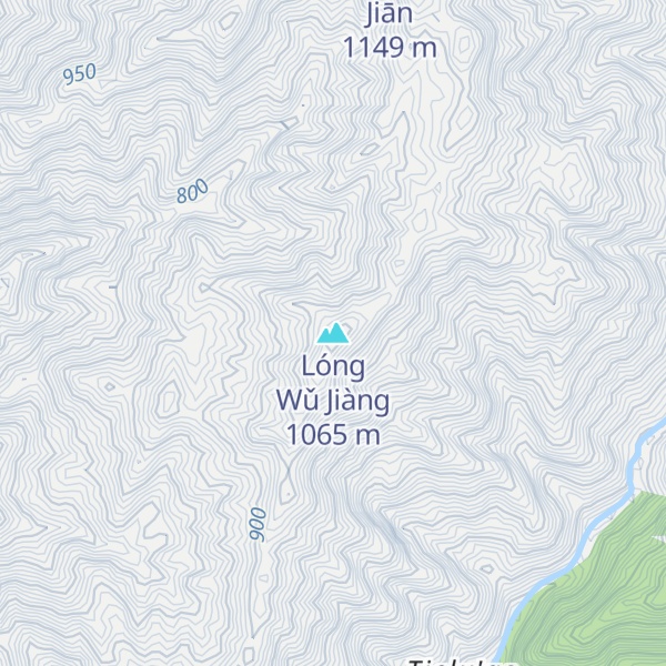 Map of Lóng Wǔ Jiàng