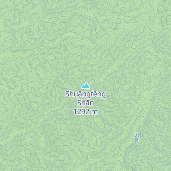 Map of Shuāngfēng Shān