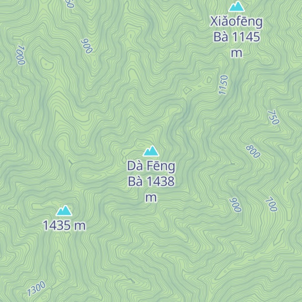 Map of Dà Fēng Bà