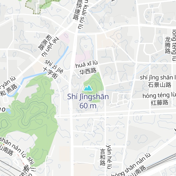 Map of Shí Jǐngshān