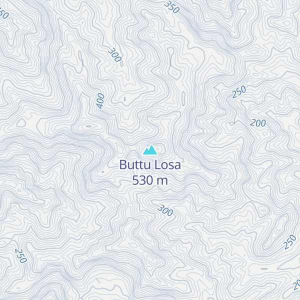 Map of Buttu Losa