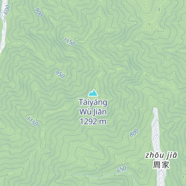 Map of Tàiyáng Wù Jiān