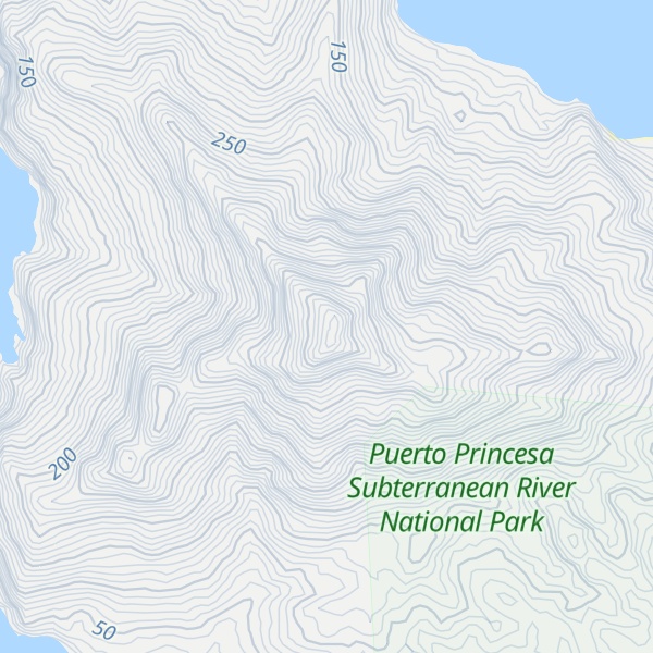 Map of Mount Sangbauen