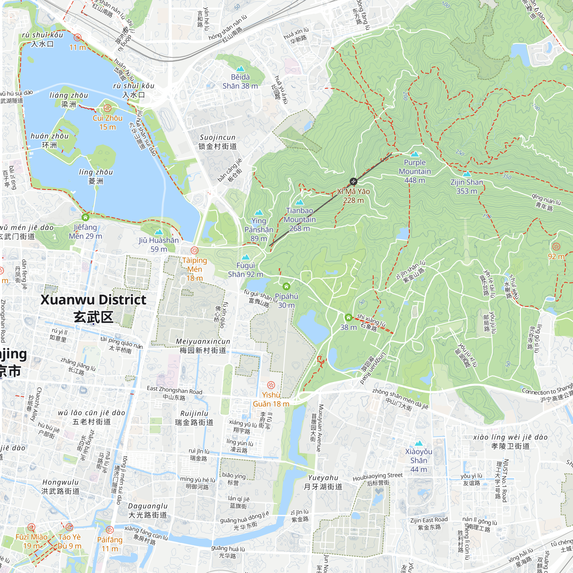 Pípáhú map