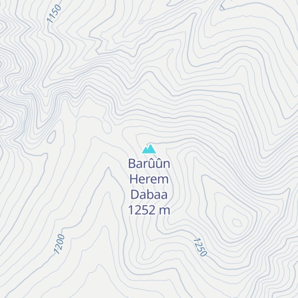 Map of Barûûn Herem Dabaa