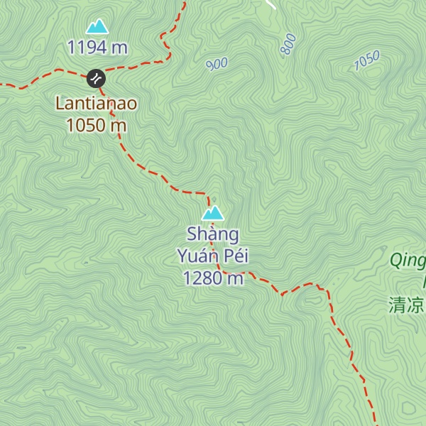 Map of Shàng Yuán Péi