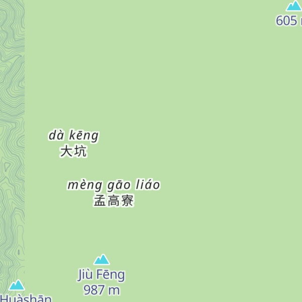 Map of Yáng Mǎ Gǎng