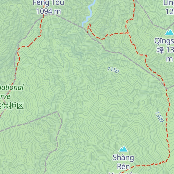 Map of Luó Yàn Shí Wān
