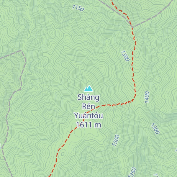 Map of Shàng Rén Yuántóu