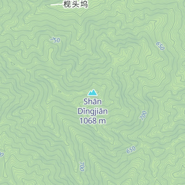 Map of Shān Dǐngjiān