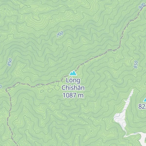 Map of Lóng Chíshān