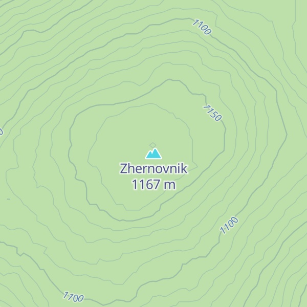 Map of Zhernovnik