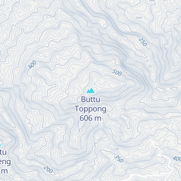 Map of Buttu Toppong