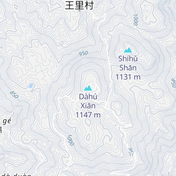 Map of Dàhú Xiān