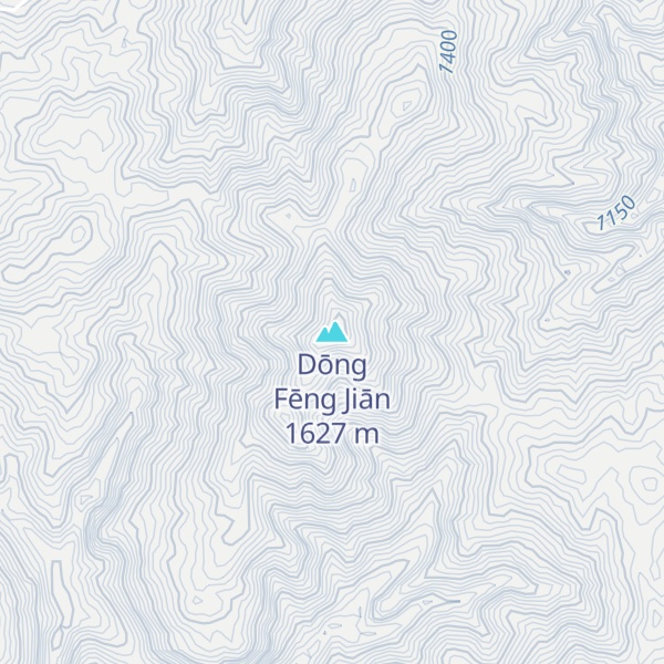 Map of Dōng Fēng Jiān