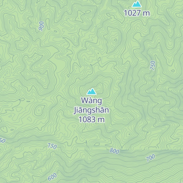 Map of Wàng Jiāngshān