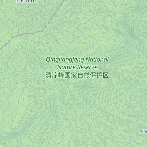 Map of Longtang mountain