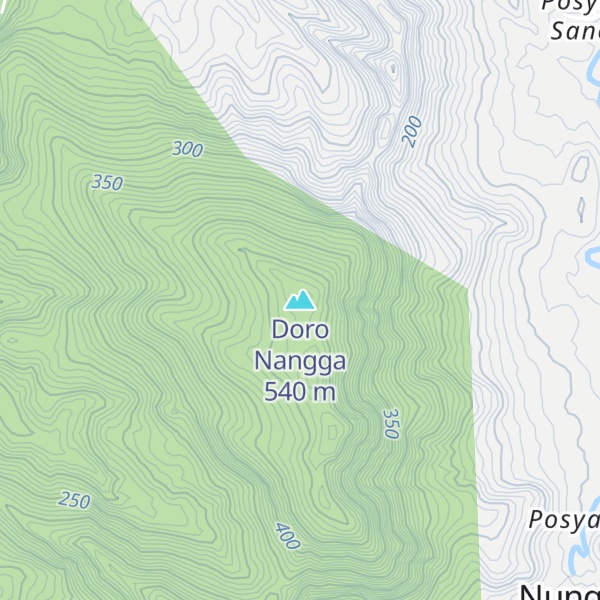 Map of Doro Nangga