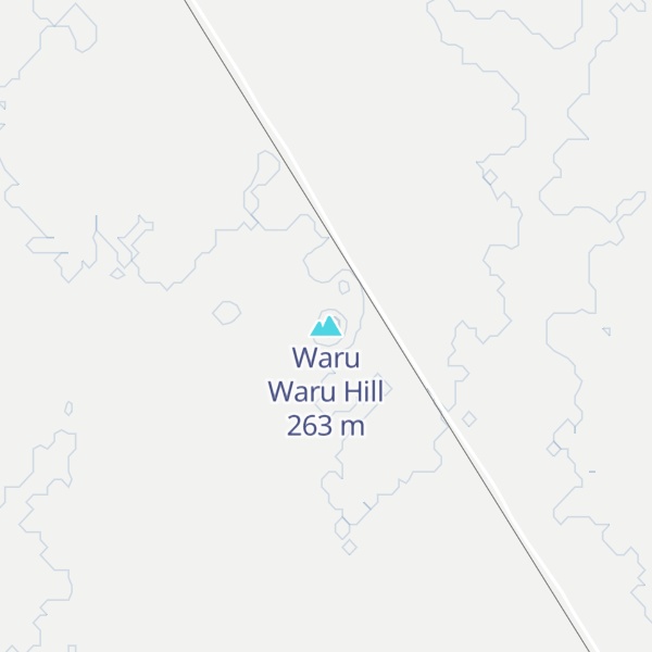 Map of Waru Waru Hill