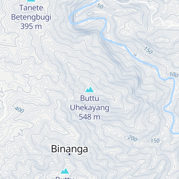 Map of Buttu Uhekayang