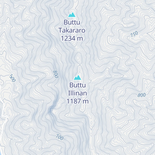 Map of Buttu Illinan