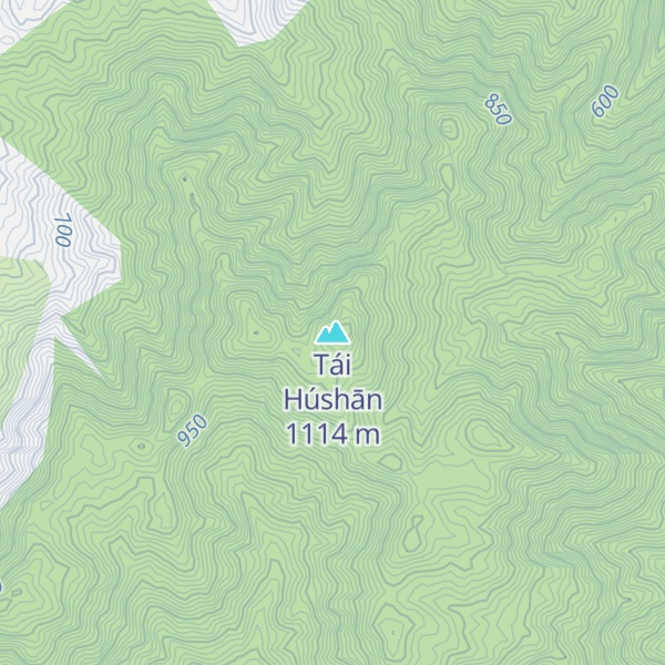 Map of Tái Húshān