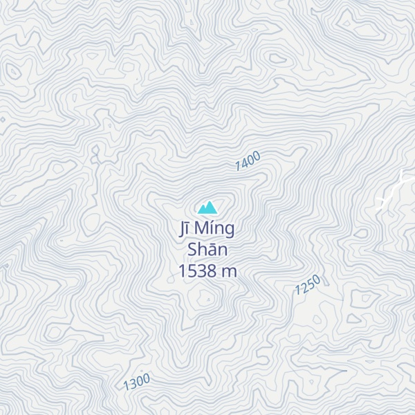 Map of Jī Míng Shān
