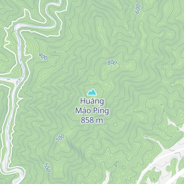 Map of Huáng Máo Píng