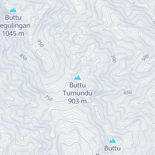 Map of Buttu Tumundu