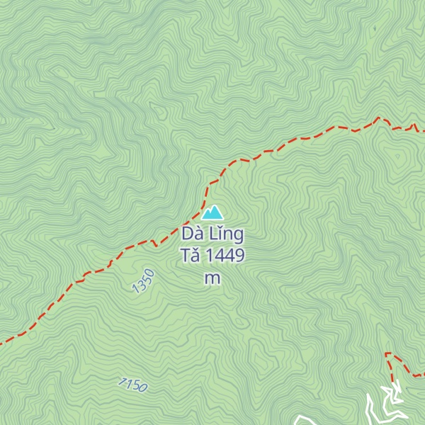 Map of Dà Lǐng Tǎ