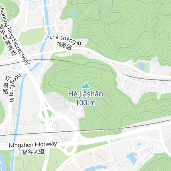 Map of Hé Jiāshān
