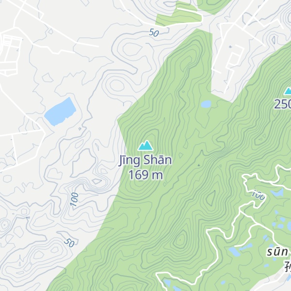 Map of Jīng Shān