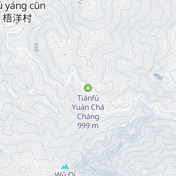 Map of Tiānfú Yuán Chá Cháng