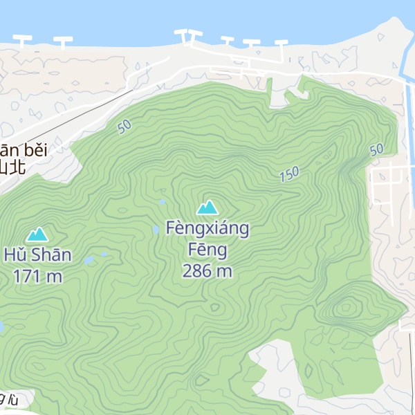 Map of Fèngxiáng Fēng