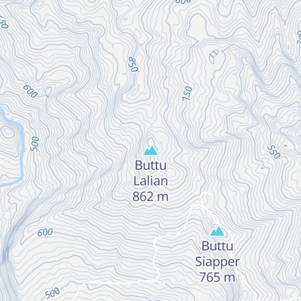 Map of Buttu Lalian