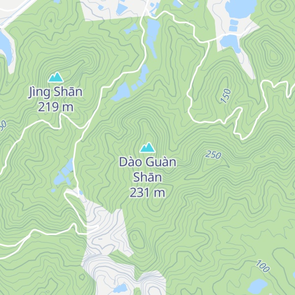 Map of Dào Guàn Shān