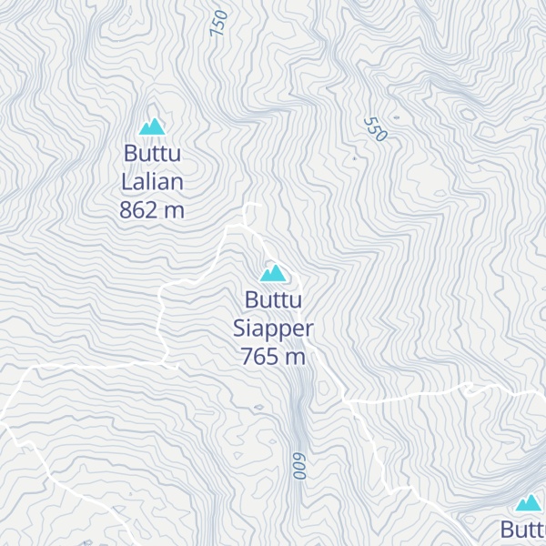 Map of Buttu Siapper