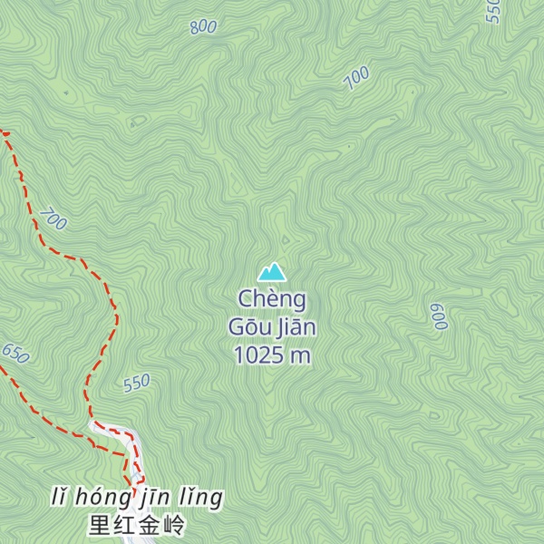 Map of Chèng Gōu Jiān