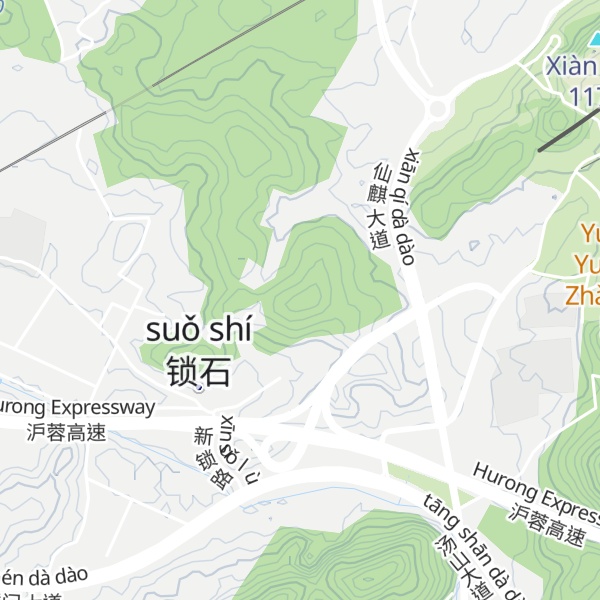 Map of Wūguī Shān