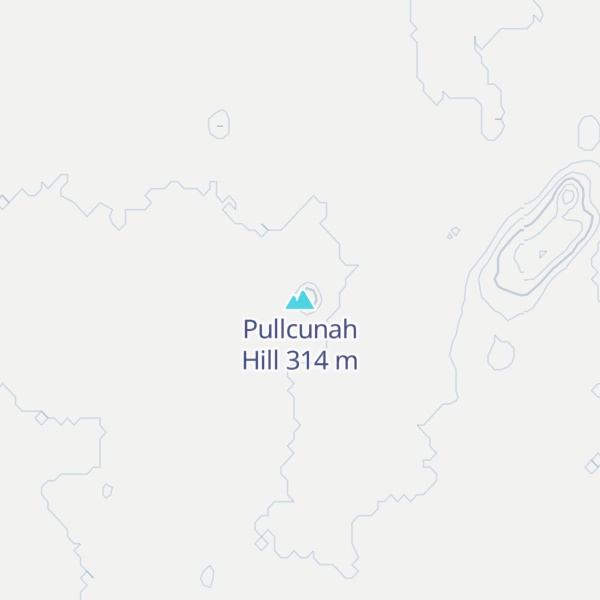 Map of Pullcunah Hill