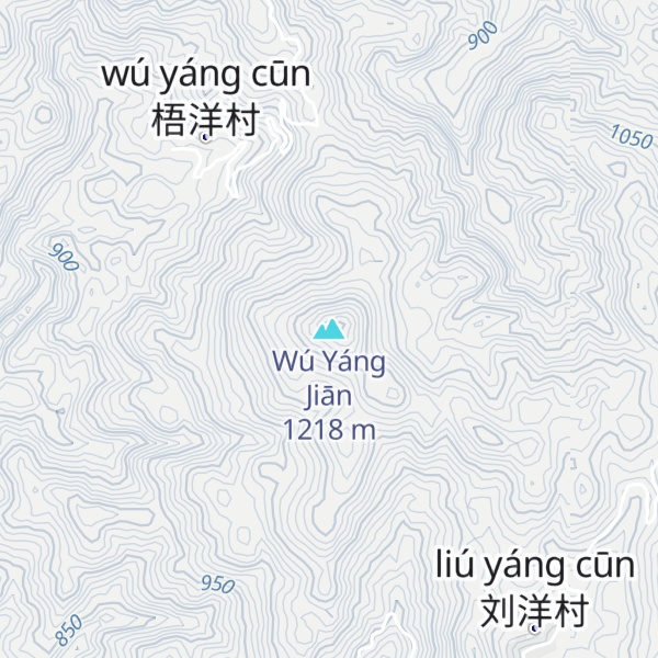 Map of Wú Yáng Jiān